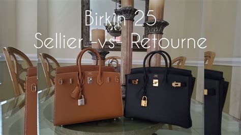 hermes birkin 25 sellier|Hermes sellier vs retourne.